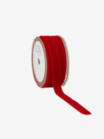 Žameten trak rdeč 10m