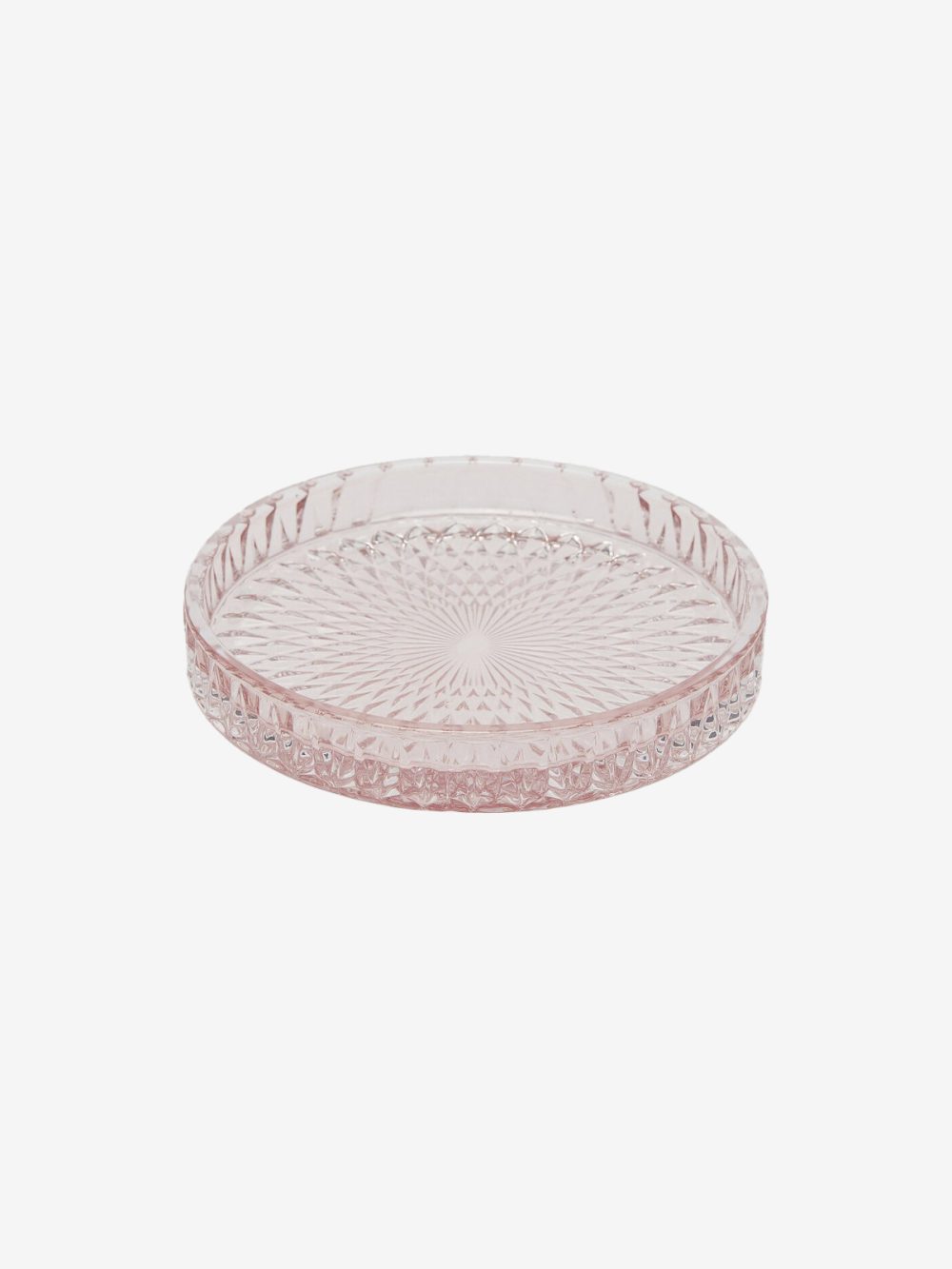 decorative-plate-micro-square-round-h25-d16-c6-(2) Edg Steklen podstavek - Image 1